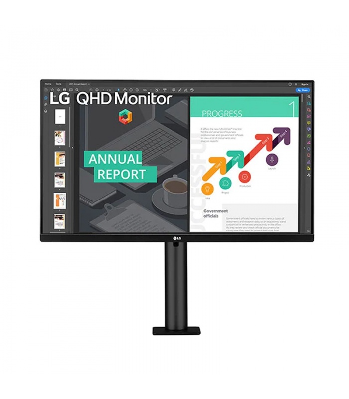 تصویر مانیتور ال جی مدل 27QN880-B سایز 27 اینچ ا LG 27QN880-B Monitor 27 Inch LG 27QN880-B Monitor 27 Inch